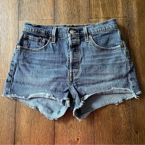 Levi’s Original 501 Denim Jean Shorts - Salsa Mood 28
